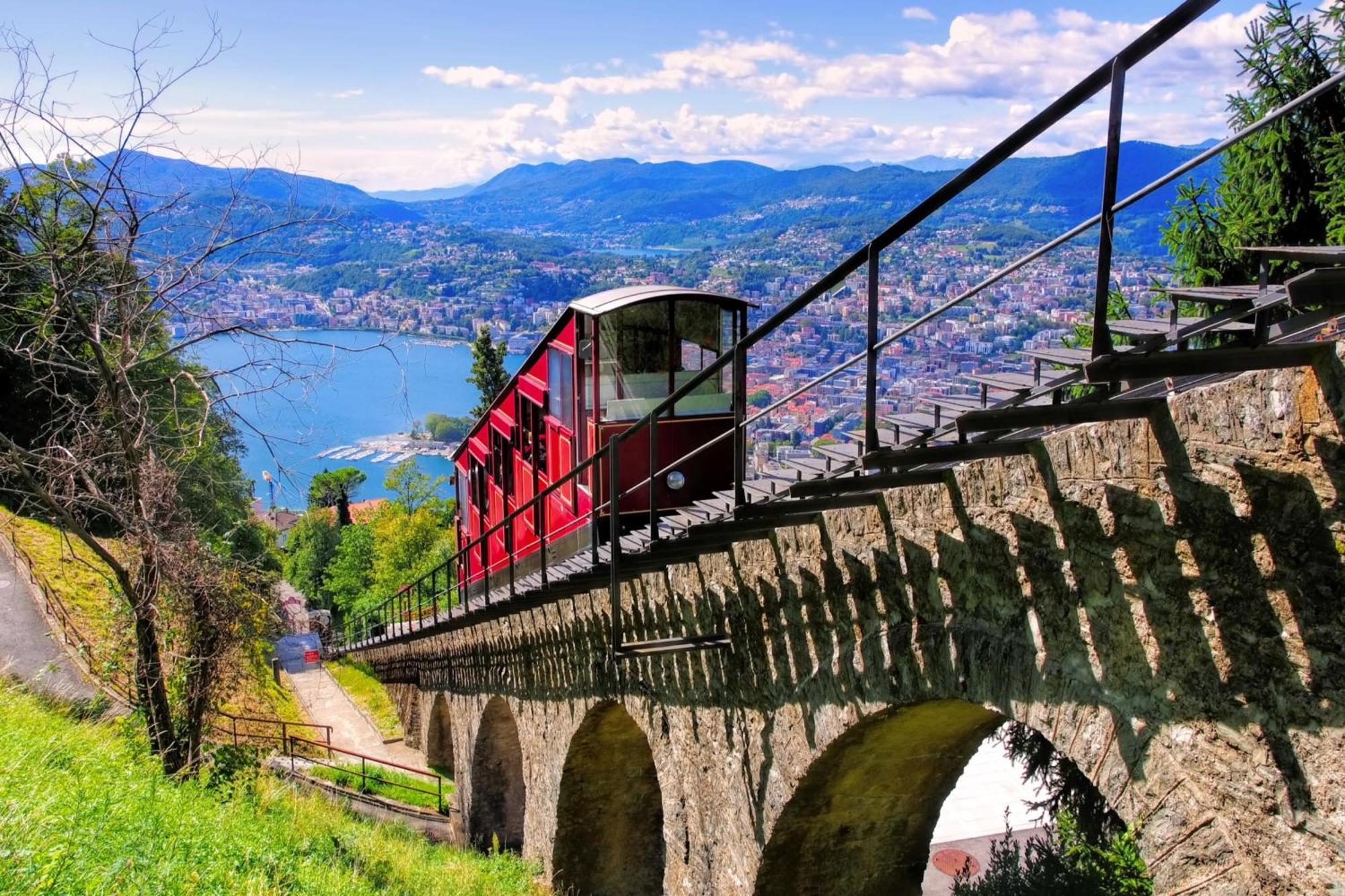 Apartamento Ca' Gina Panoramica Lugano Exterior foto