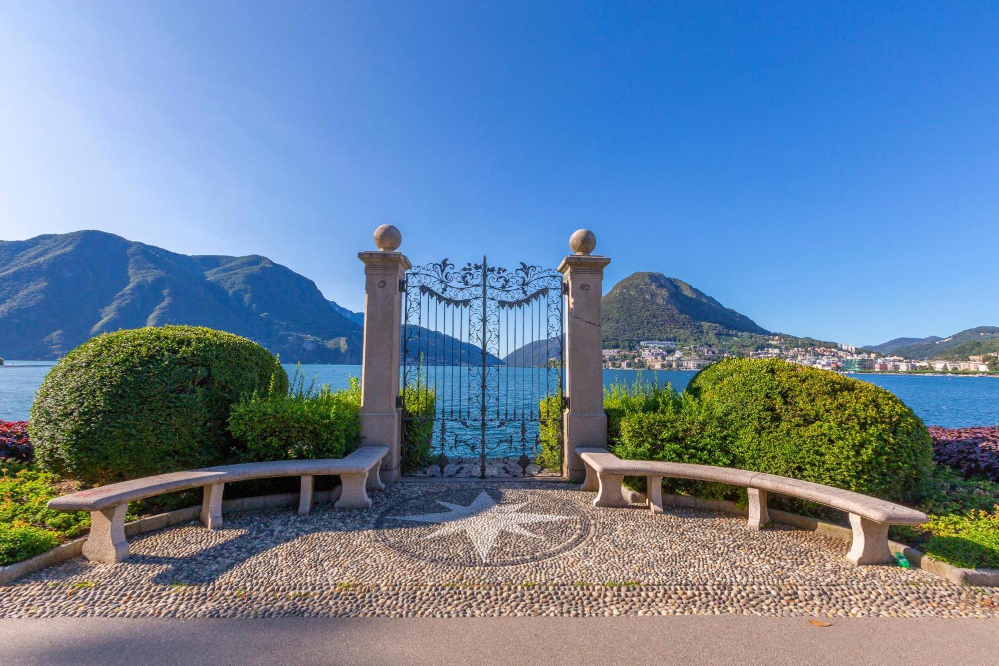 Apartamento Ca' Gina Panoramica Lugano Exterior foto