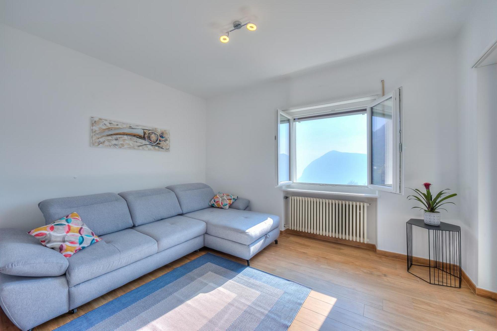 Apartamento Ca' Gina Panoramica Lugano Exterior foto